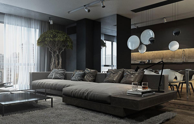 Cool Bachelor Pad Living Room Decor For Guys