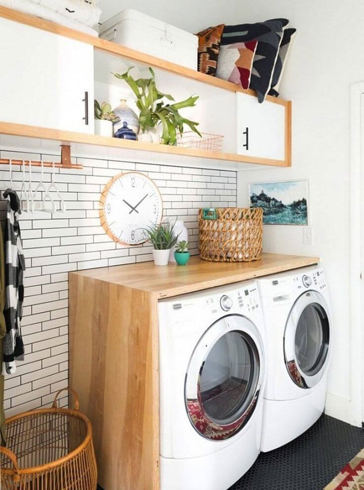 Creative Laundry Room decor