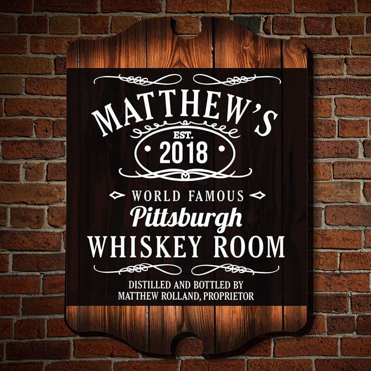 Custom Home Bar Signs