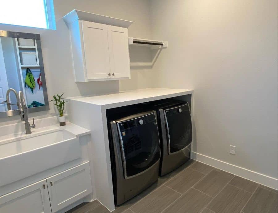 domsjo-laundry-room-sink-ideas-sbproperties large apron sink washer and dryer laundry room
