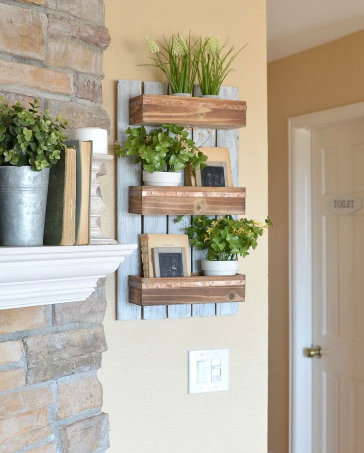 Farmhouse Interior Wall Planter