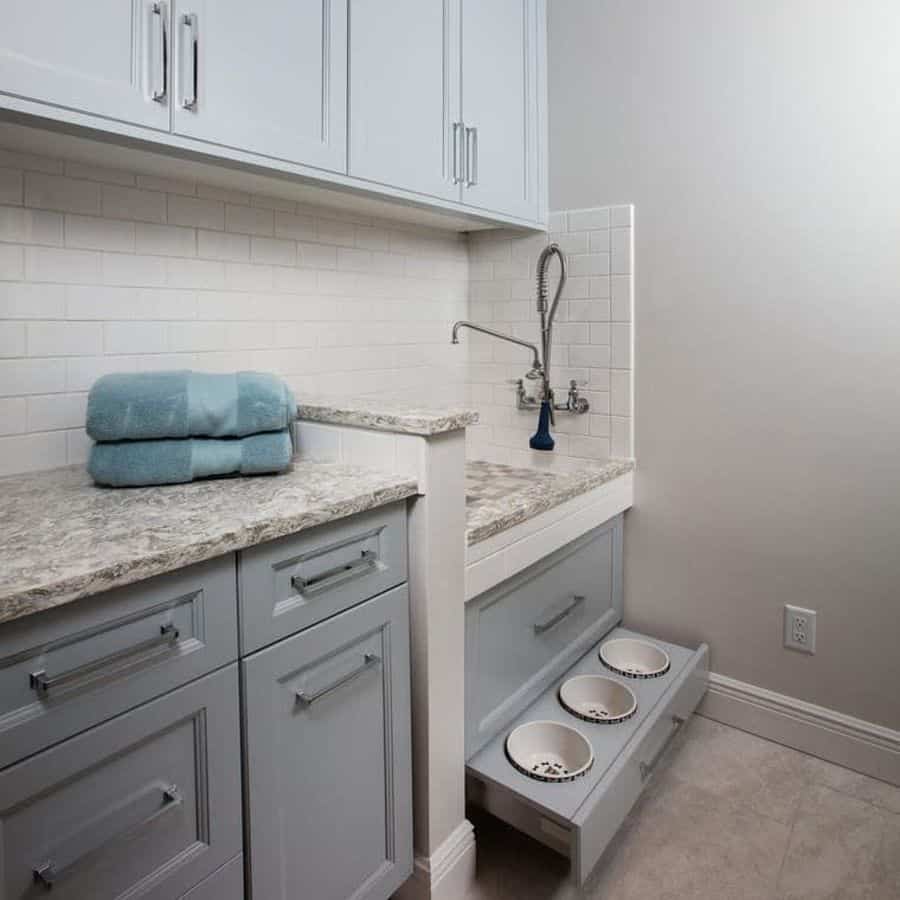 faucet-laundry-room-sink-ideas-naples_kb small laundry gray cabinets dog feeder