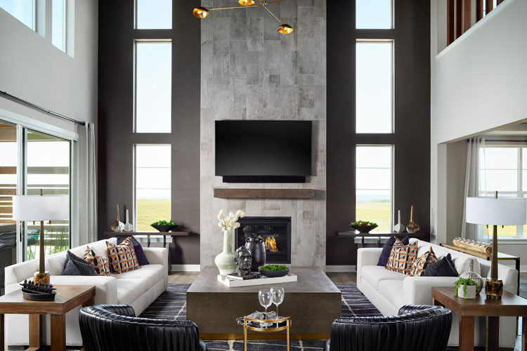 floor-to-ceiling-fireplace-tile-design Floor To Ceiling Fireplace Tile Design