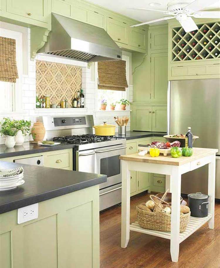 Fresh Twist on Farmhouse-Style Cabinets