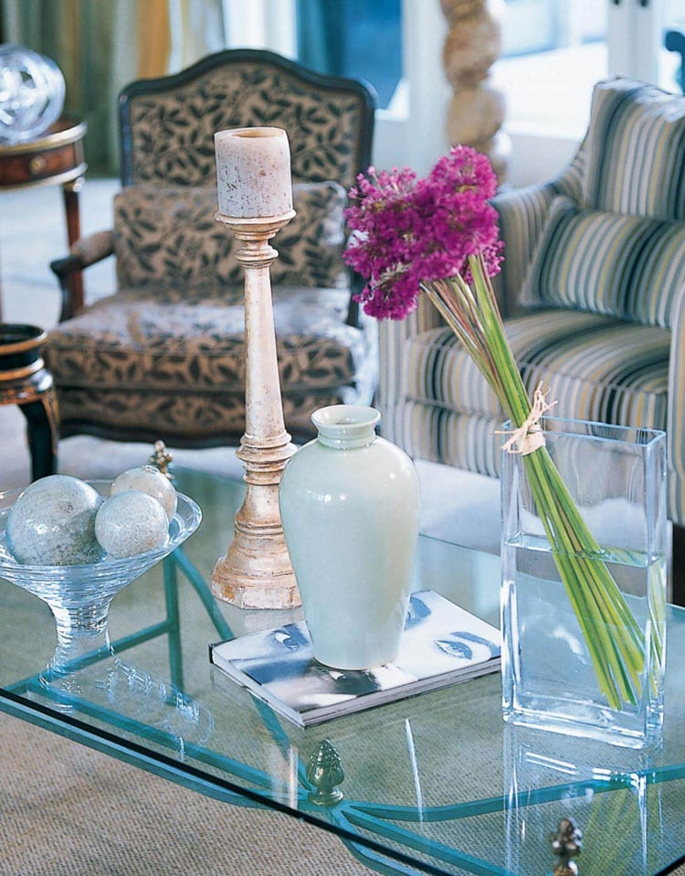 Glass Table Decor For Your Living Area