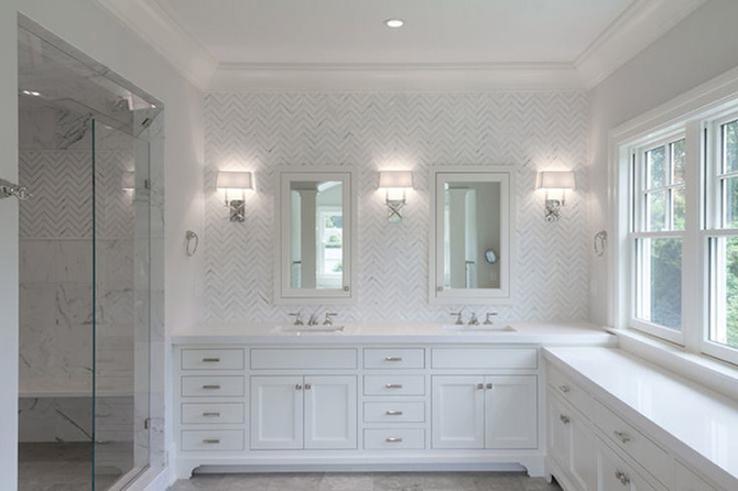 modern hamptons style bathroom