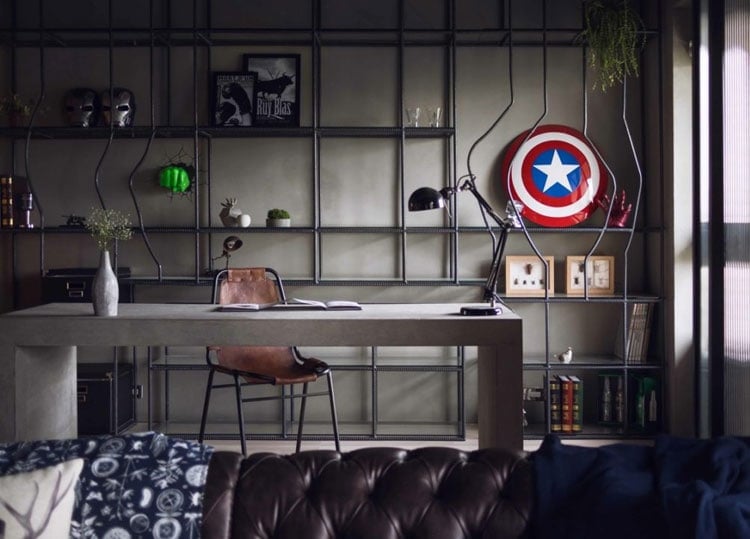 Home Office For A Kid At Heart