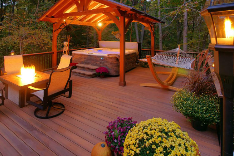 Hot Tub Pergola