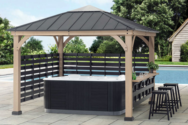 Hot Tub Privacy Gazebo