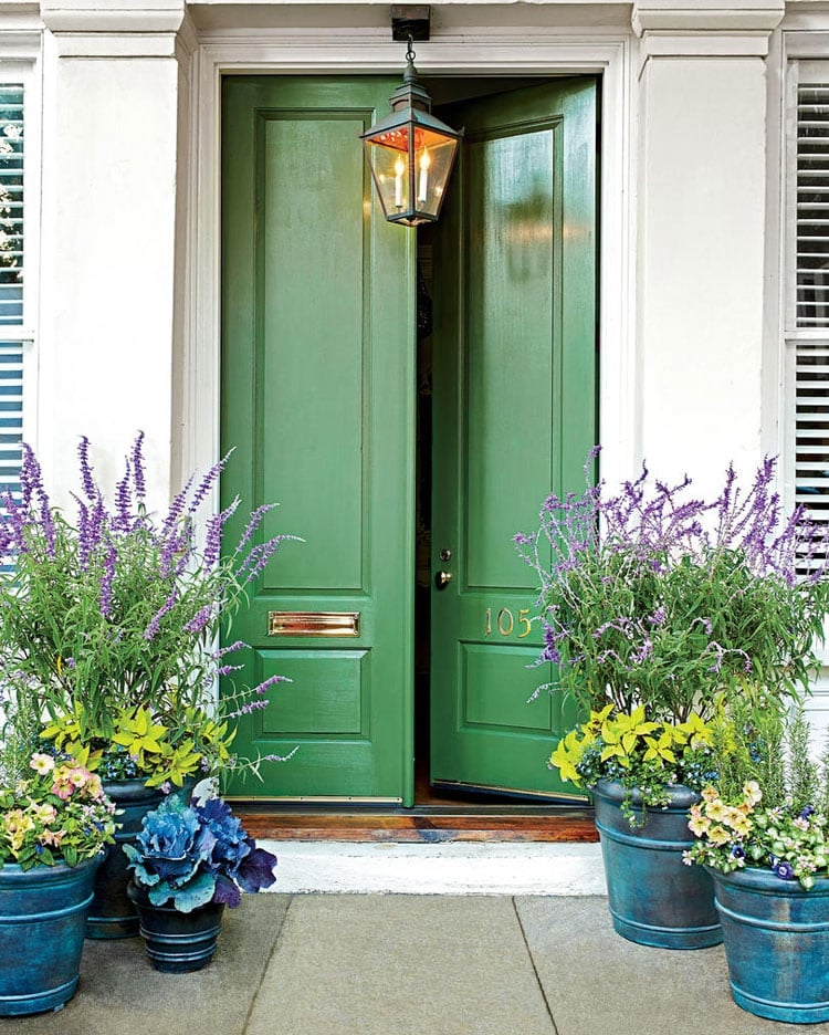 ideas-for-large-flower-pots-at-front-door Ideas For Large Flower Pots at Front Door