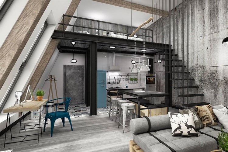 Industrial Style Building Materials