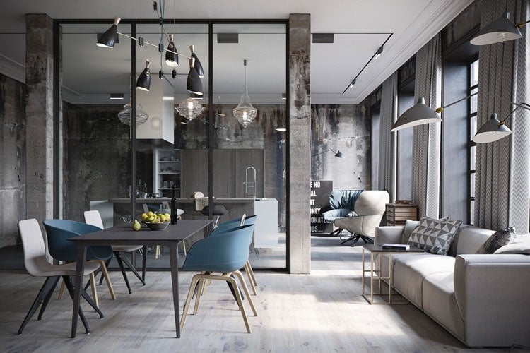 Industrial Style Flooring