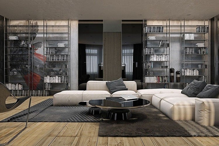 Industrial Style Living Room