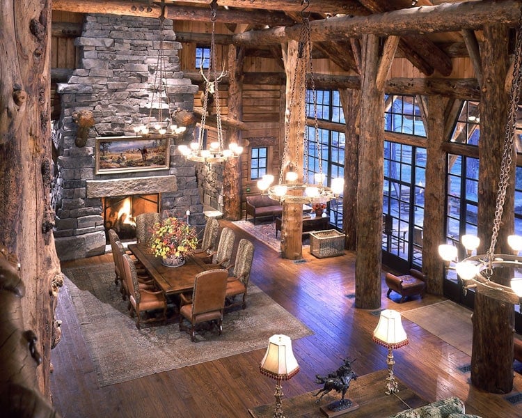 Log Cabin Lighting