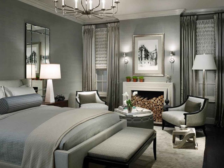 Luxury Grey Master Bedroom