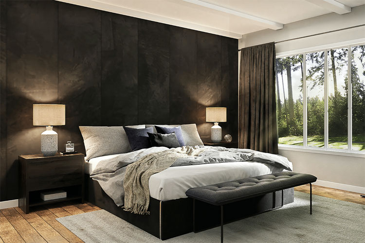 Luxury Men's Bedroom