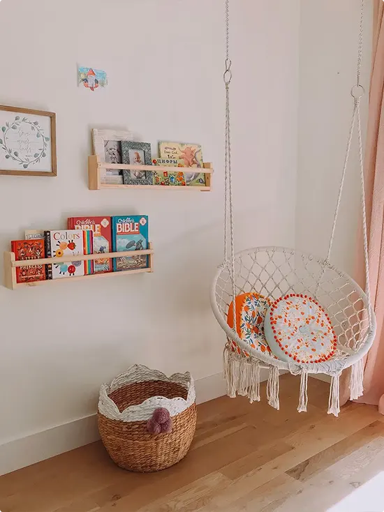 Macramé Swing Nook for Kids