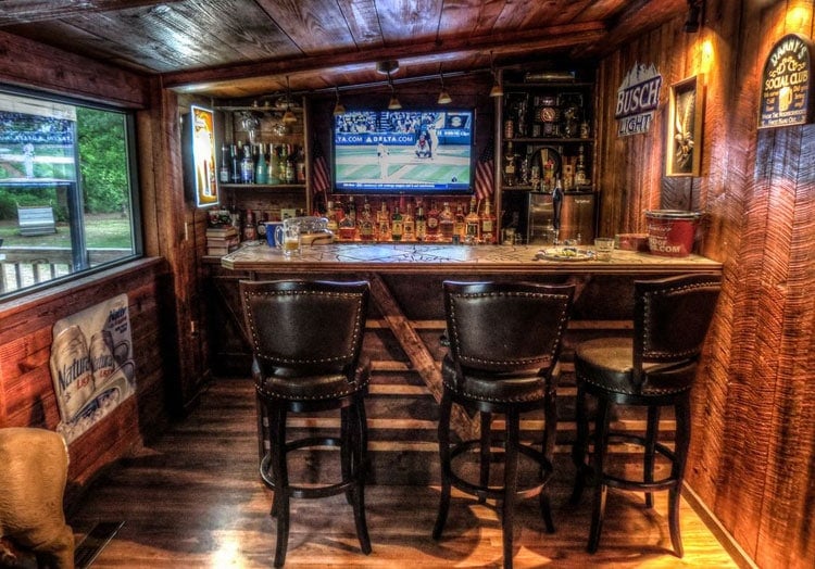 Man Cave Bar Ideas