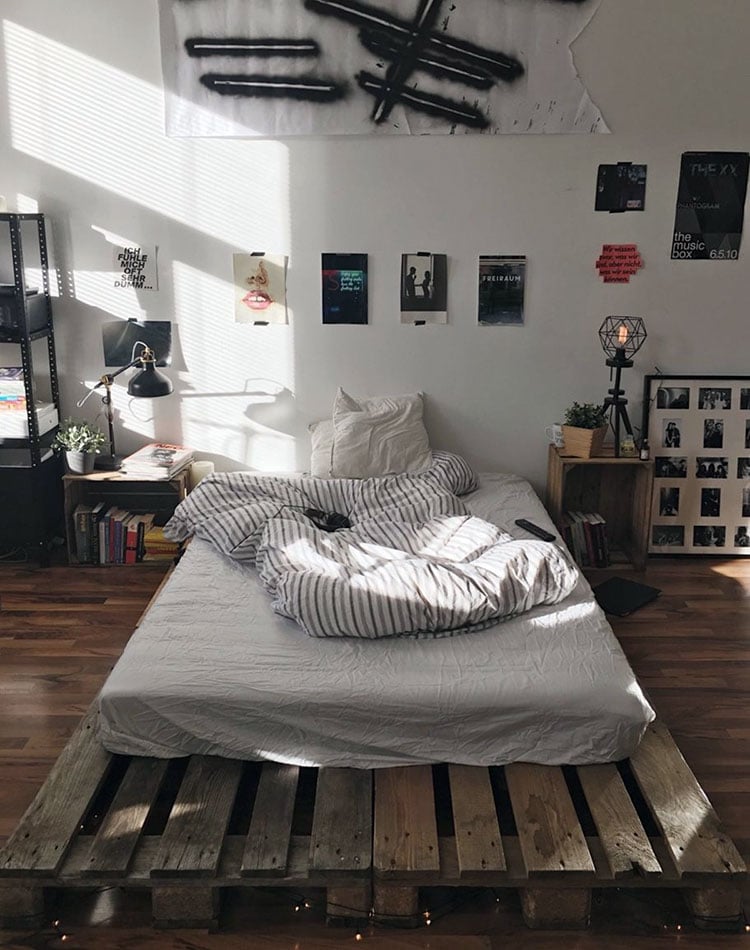 masculine-and-minimalist-mens-bedroom Masculine and Minimalist Men's Bedroom