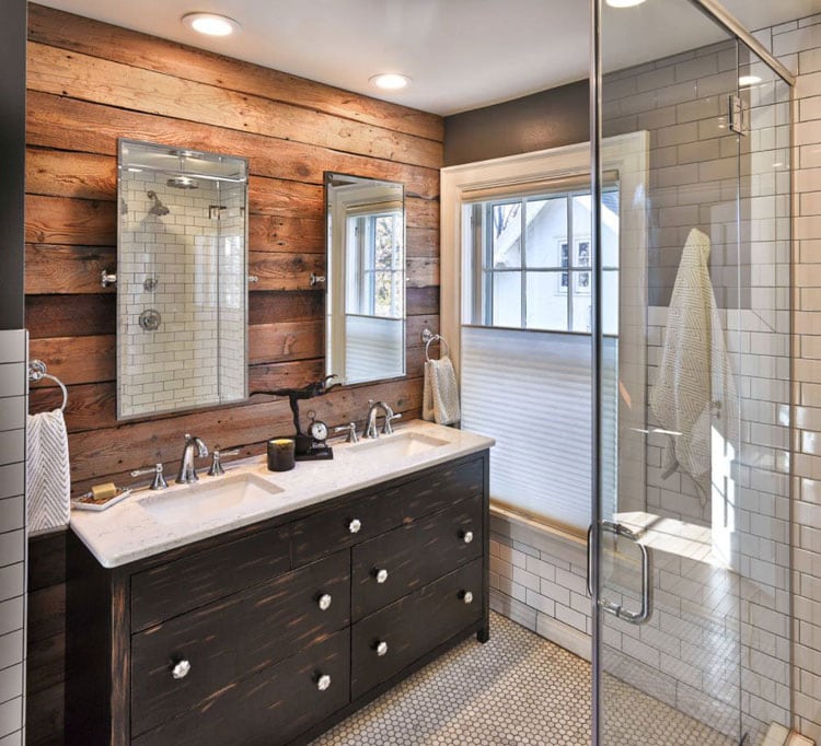 Masculine Bathroom with Minimal Décor
