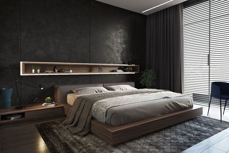 masculine-bedroom-1 Masculine Bedroom