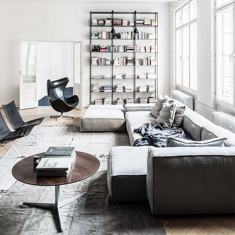 Masculine Living Room Decor