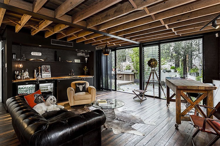 Masculine Man Cave Design