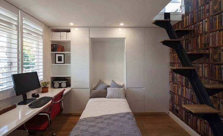 Maximize Home Office Space with A Murphy Bed