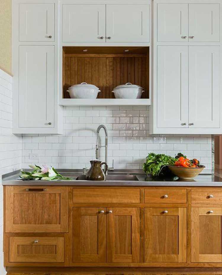Mix Upper and Lower Cabinets