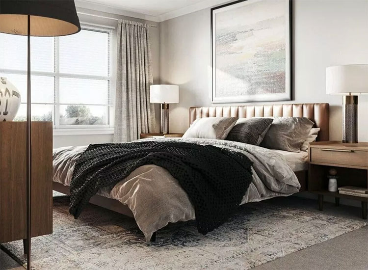 modern-apartment-bedroom-decor Modern Apartment Bedroom Decor