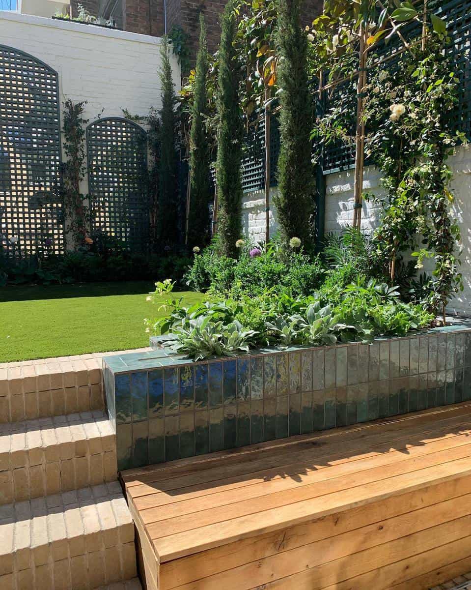 modern-design-garden-bench-ideas-joshuasear__barlowandbarlow modern wood bench with tiles