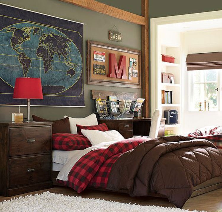 modern-stylish-boys-bedroom-decor Modern Stylish Boys Bedroom Decor