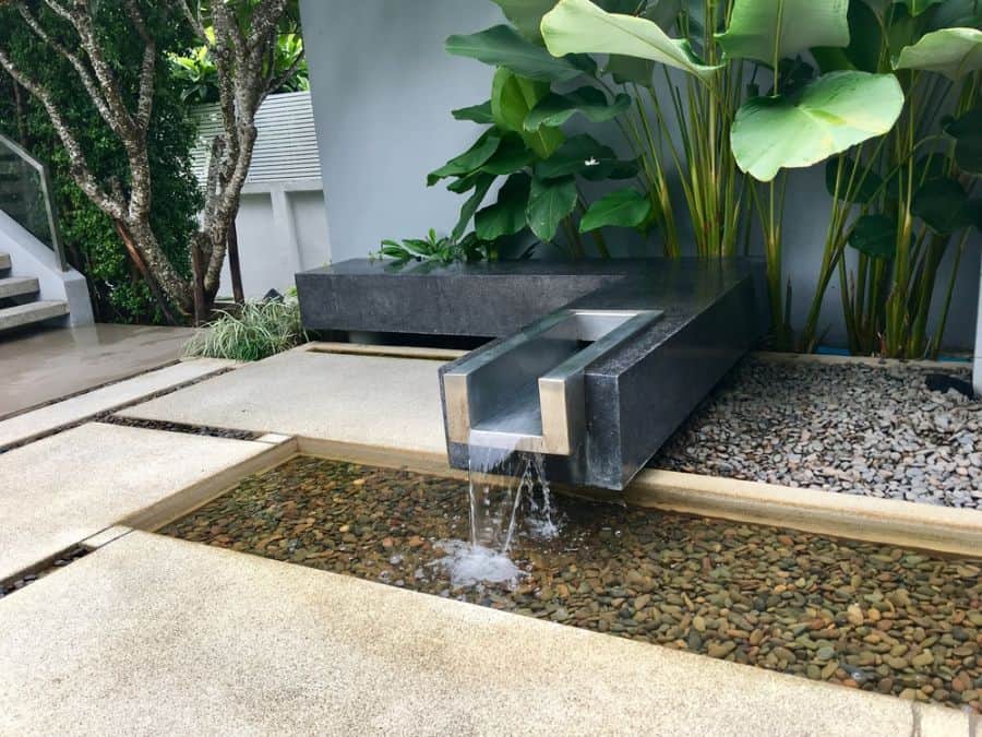 modern-zen-garden-ideas-5 modern zen garden with water feature