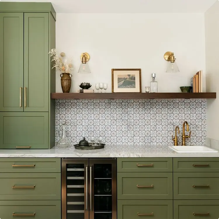 Moroccan Tile Wine Bar