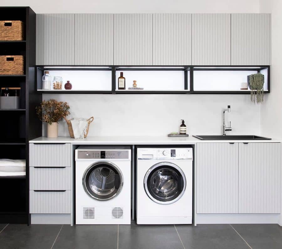 narrow-laundry-room-sink-ideas-jamiejtapware large narrow laundry room washer and dryer wall shelf