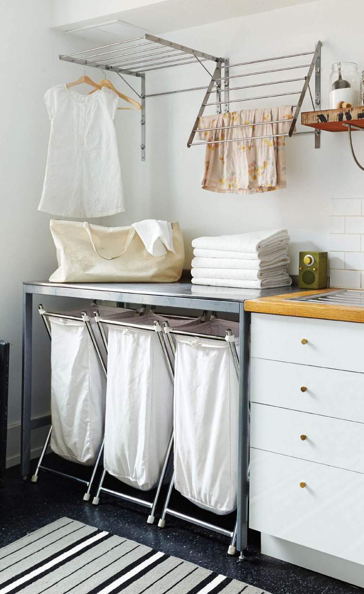 Old School Laundry Room Storage