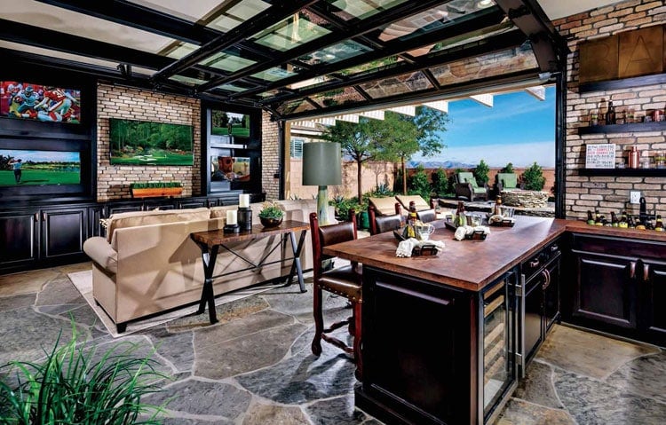 Outdoor Man Cave Designs