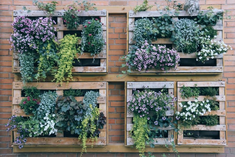 pallet-vertical-garden-ideas-1 pallet vertical garden
