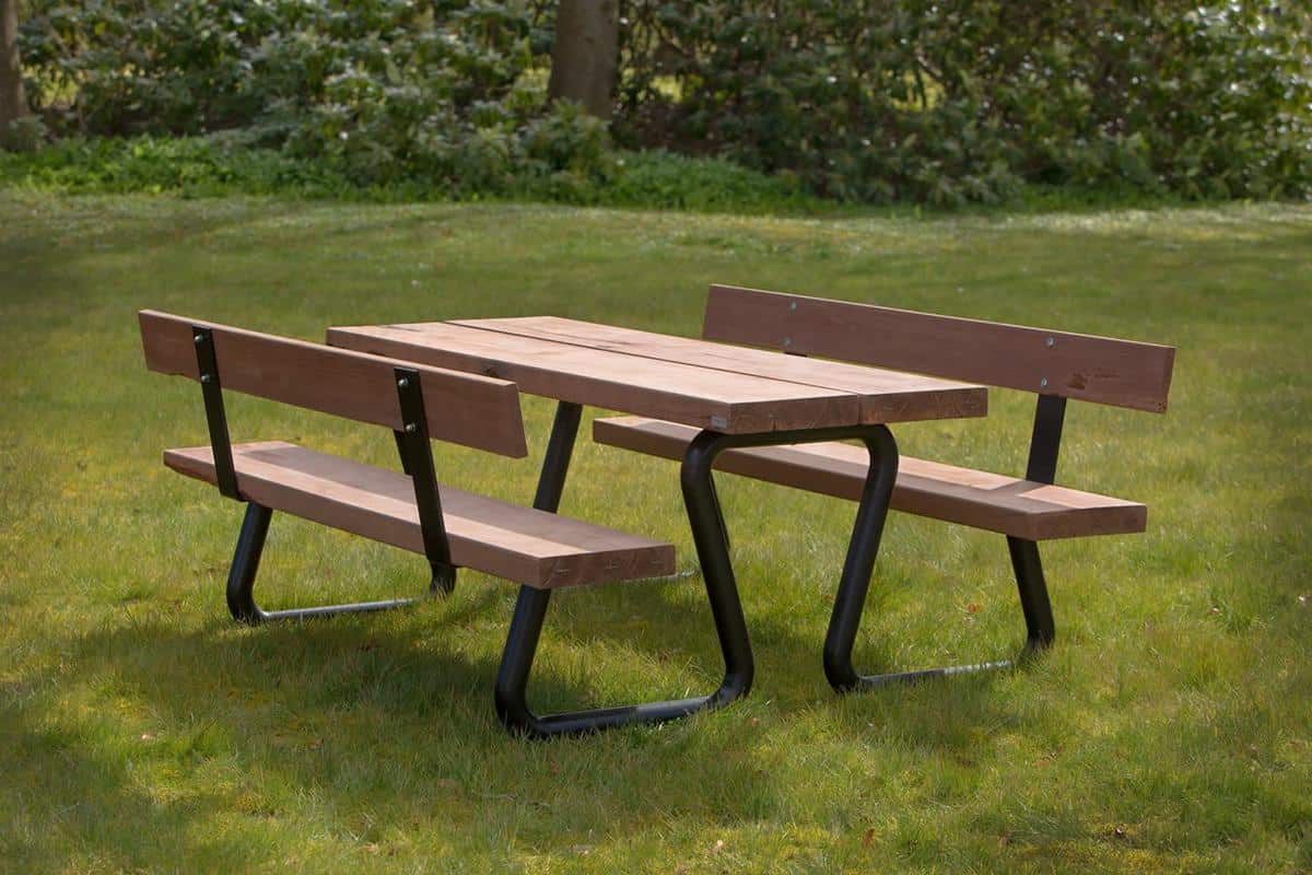 picnic-set-garden-bench-ideas-thorsdesign modern wood picnic bench