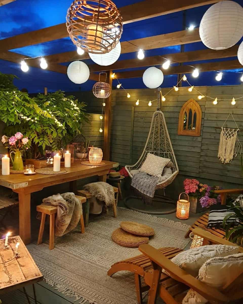 privacy-patio-enclosure-ideas-sixat21 boho privacy patio enclosure
