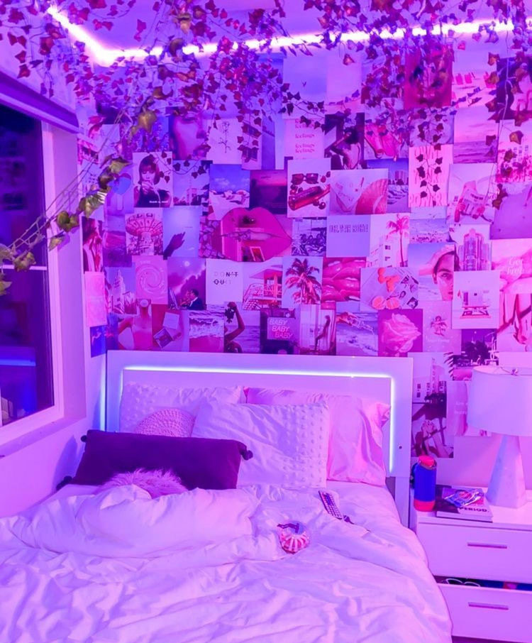 Purple Aesthetic Bedroom
