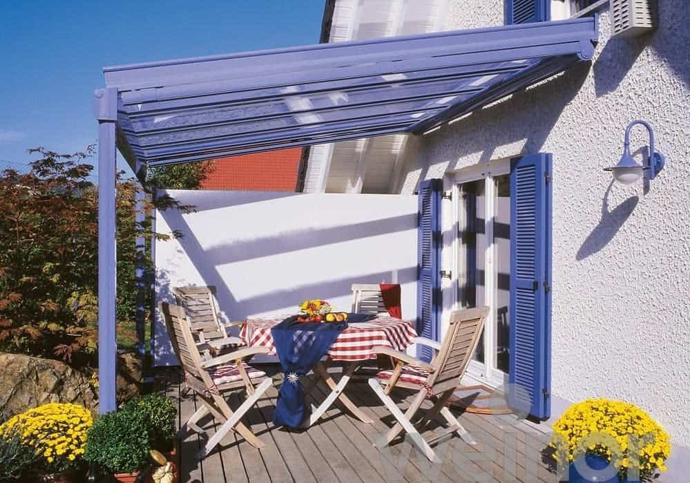 roof-patio-awning-ideas-indigoawnings blue roof patio awning
