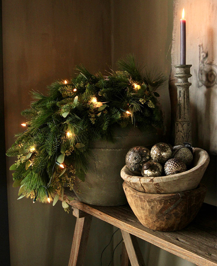 rustic christmas ornaments