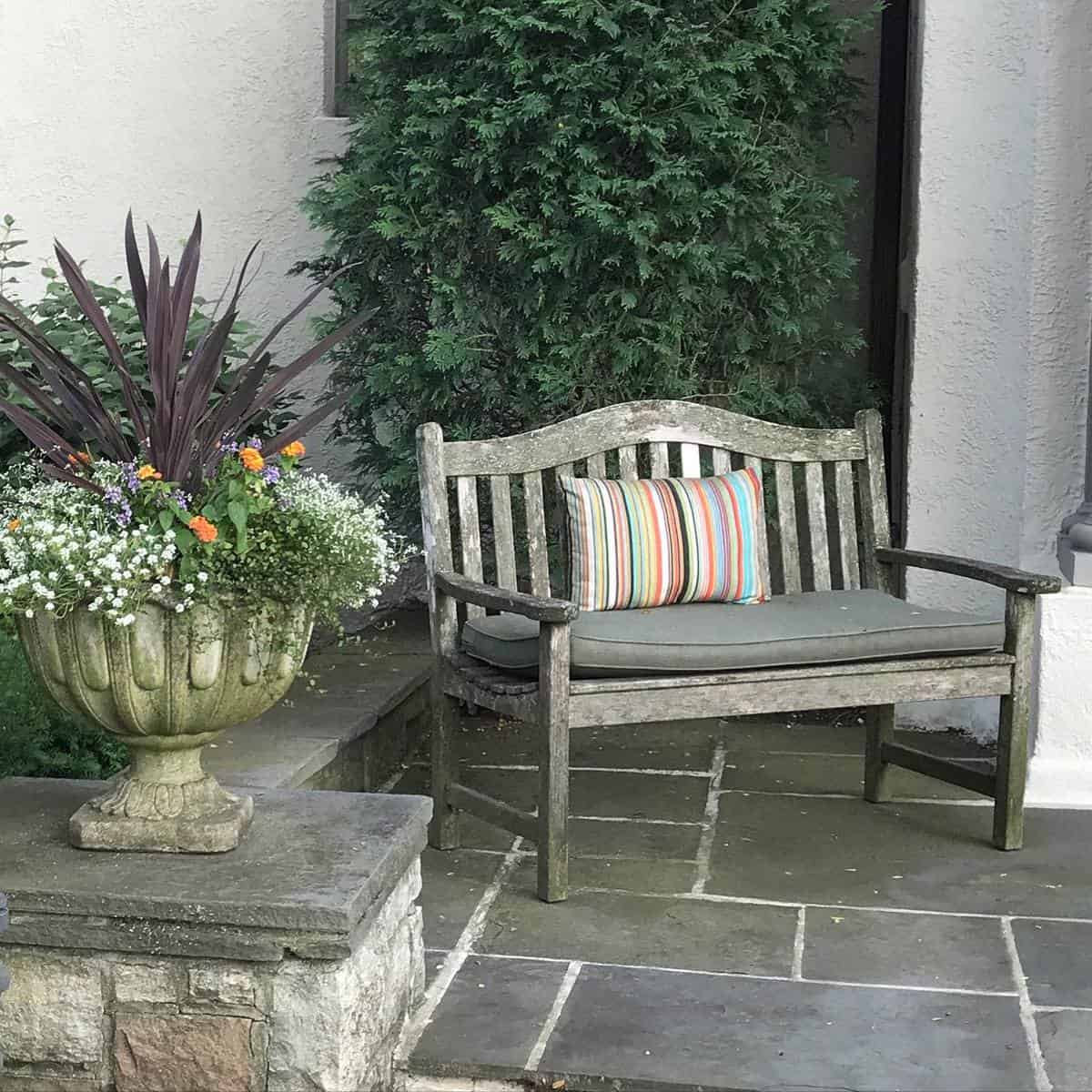 rustic-garden-bench-ideas-i_love_winnetka rustic garden bench backyard