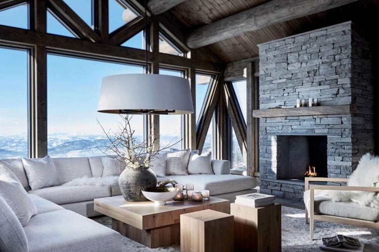 Scandinavian Cabin Interior