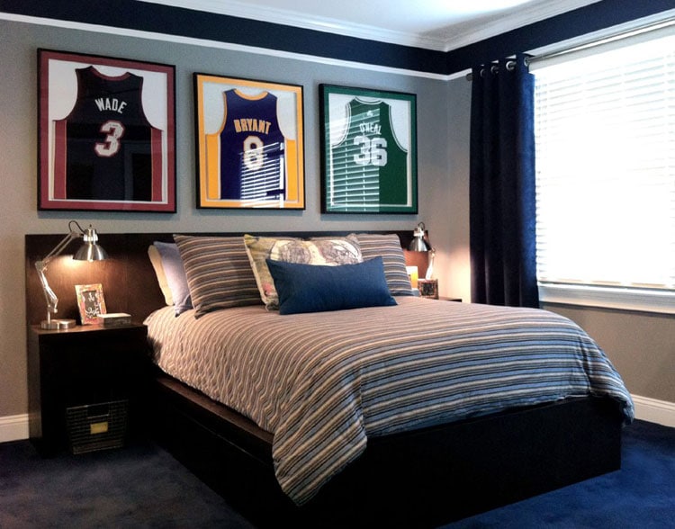 simple-bedroom-ideas-for-teenage-boys Simple Bedroom Ideas For Teenage Boys Who Love Sports
