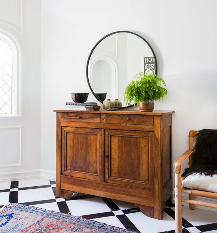 Cabinet-Style Table with Plenty of Storage