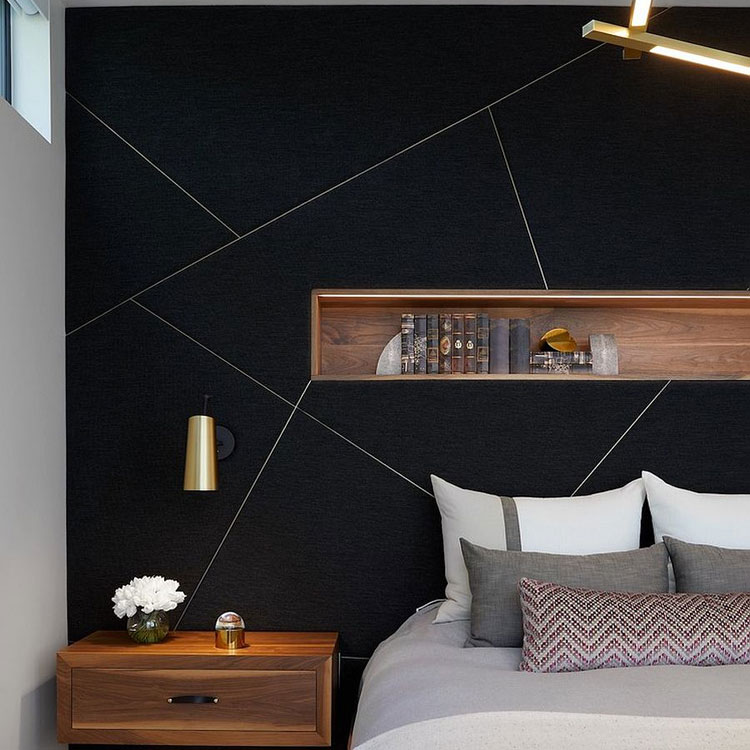 Slick Stylish Black Wall