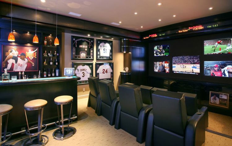 Sports Man Cave