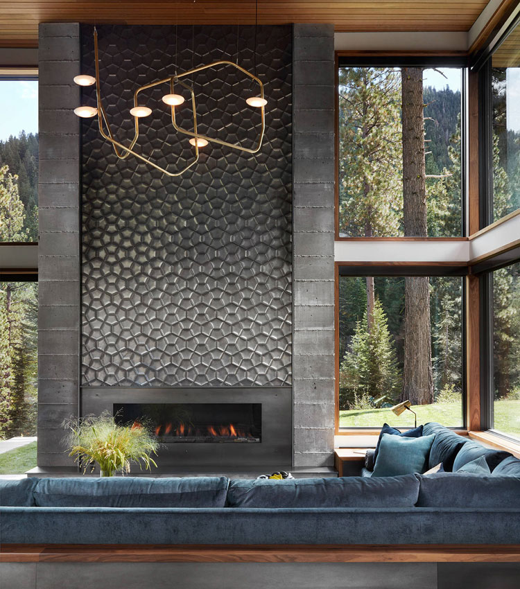 stunning-modern-fireplace Stunning Modern Fireplace